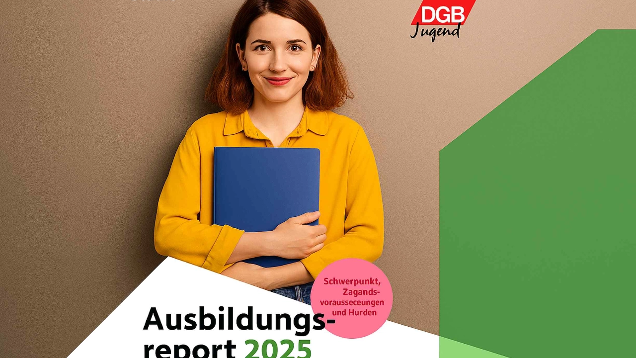 Titelseite DGB Ausbildungsreport 2025