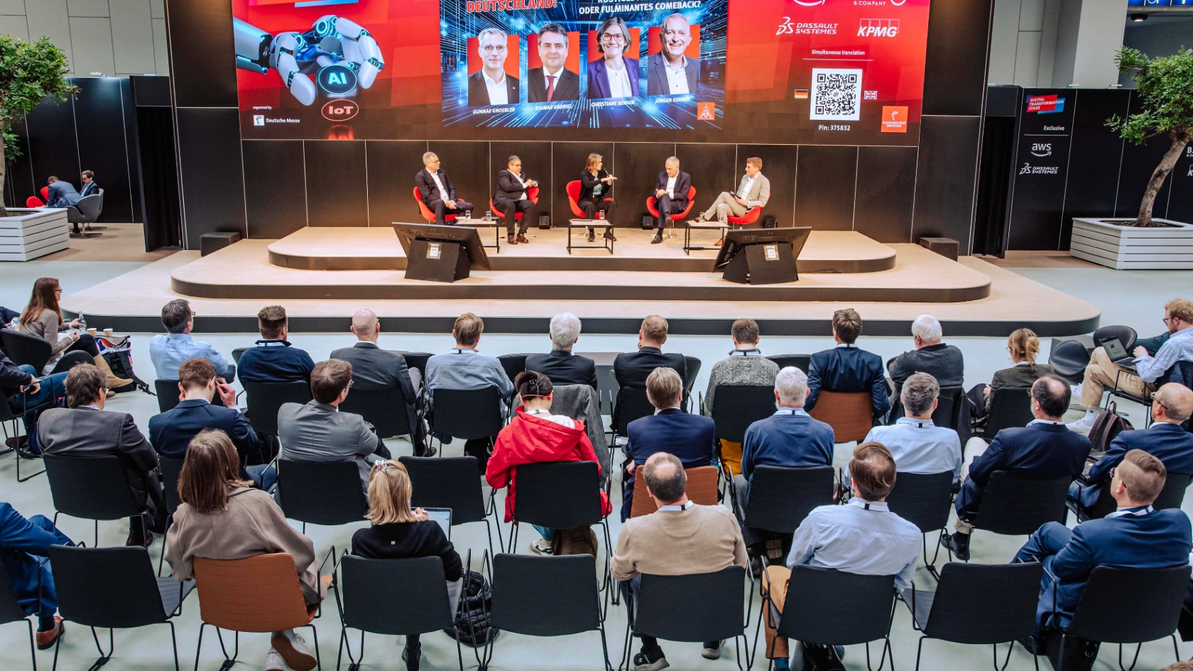 Hannover Messe 2025 - Diskussionsveranstaltung der IG Metall