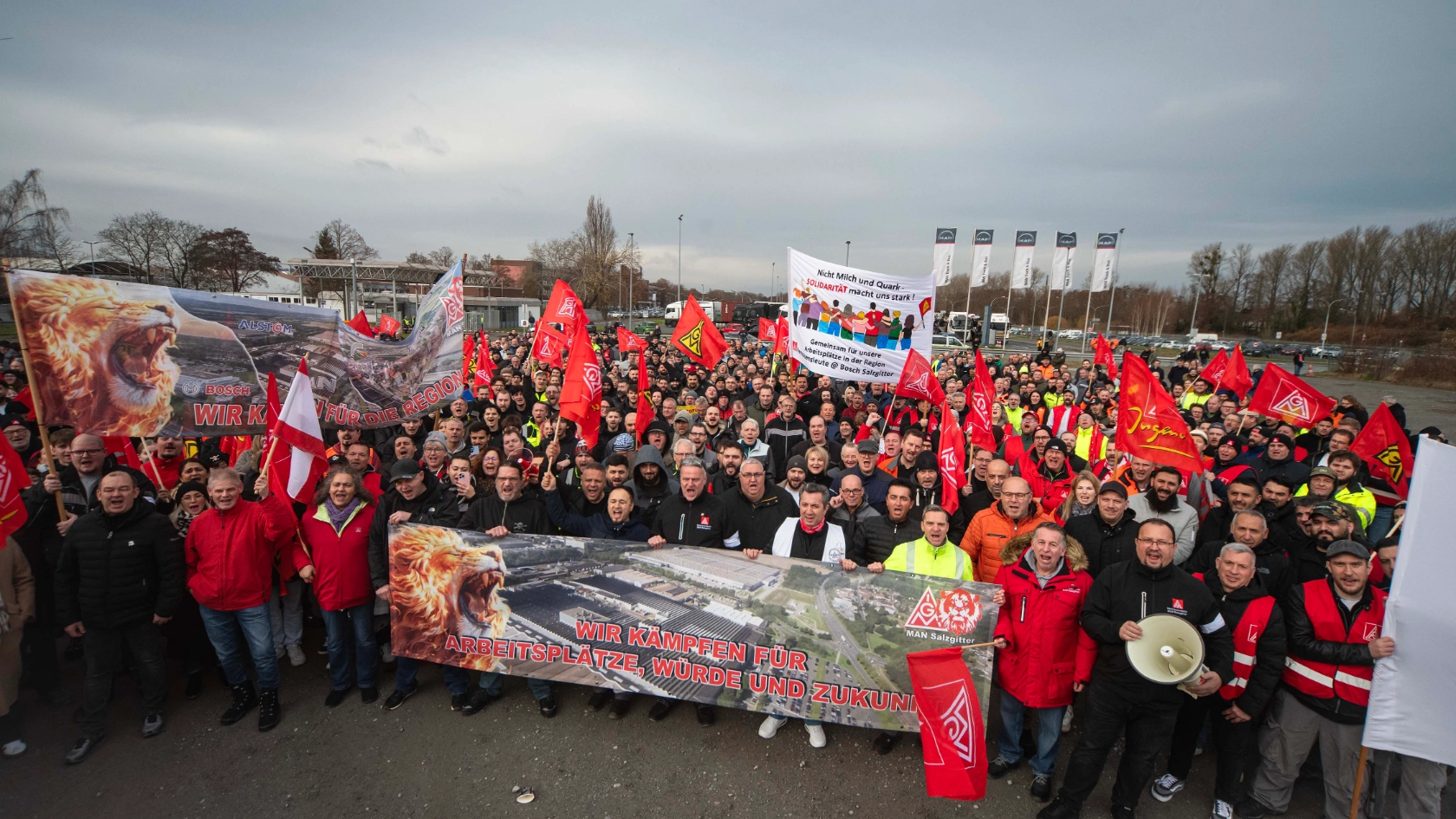 IG Metall, Protest Salzgitter 10.12.2025