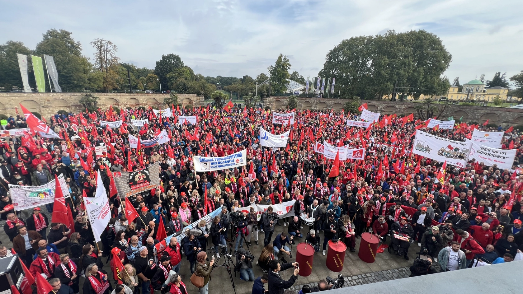 VW Kundgebung Hannover