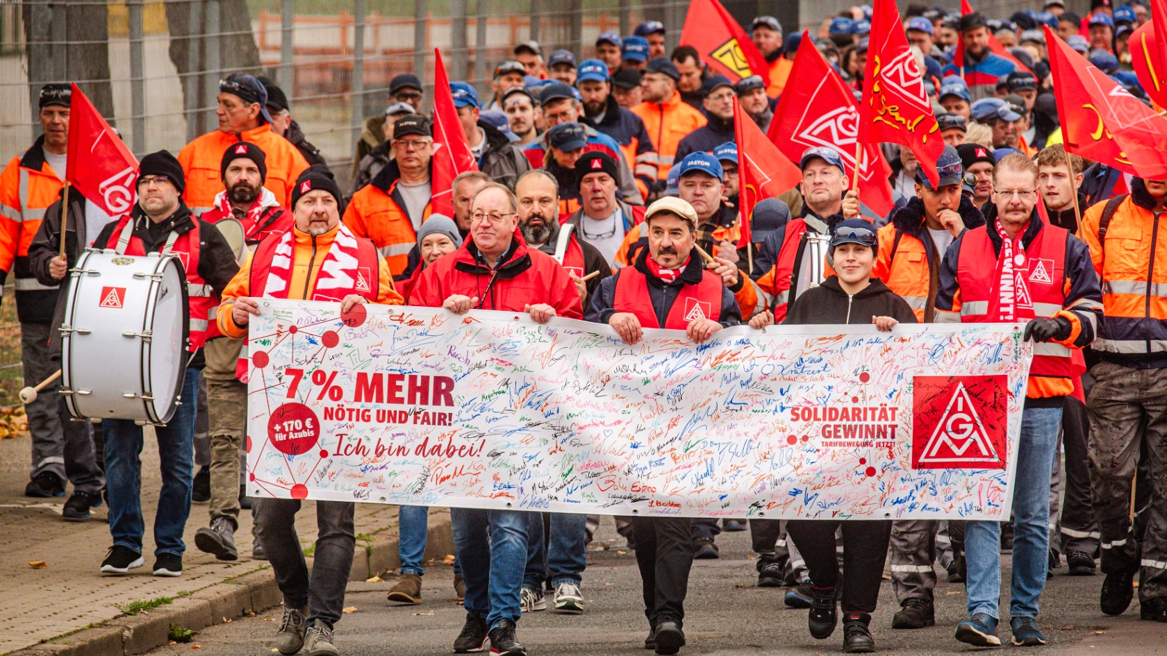 Warnstreik Alstom SZ