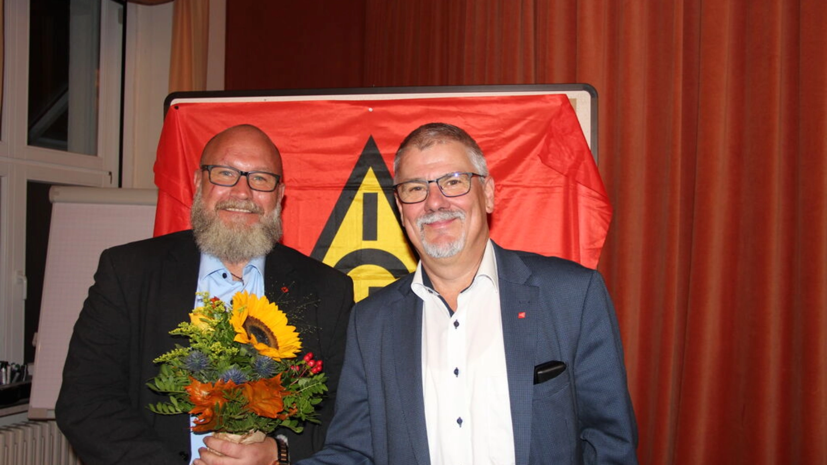links André Sander und rechts Matthias Gebhardt