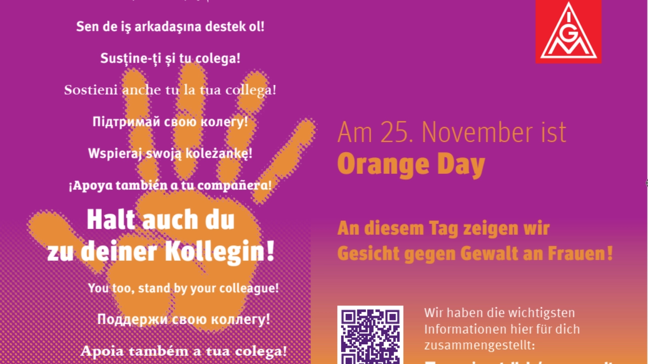 Tag gegen Gewalt an Frauen