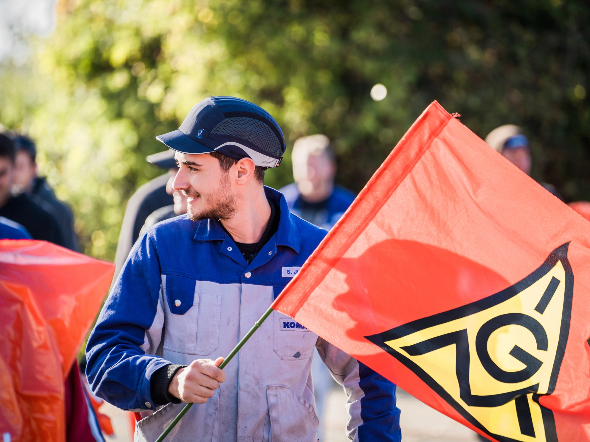 Warnstreik Komatsu Hannover