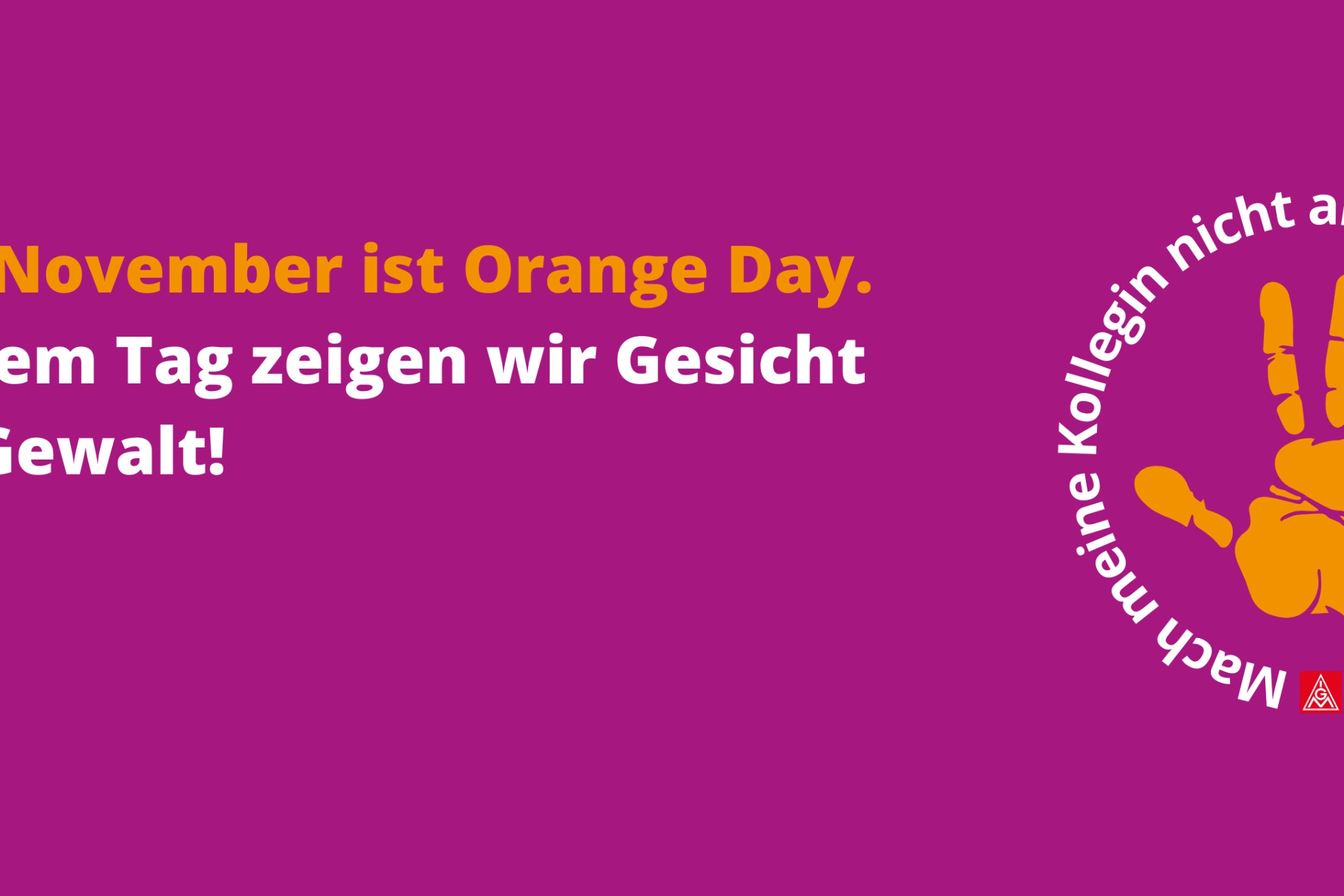 Tag gegen Gewalt an Frauen