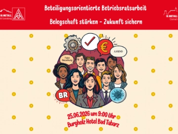 Betriebsrätekonferenz Süd- und Westthüringen