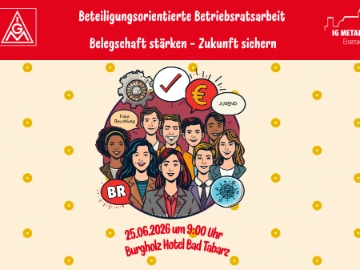 Betriebsrätekonferenz Süd- und Westthüringen 