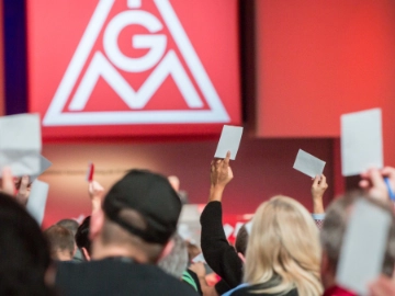 IG Metall Eisenach schaut nach vorne