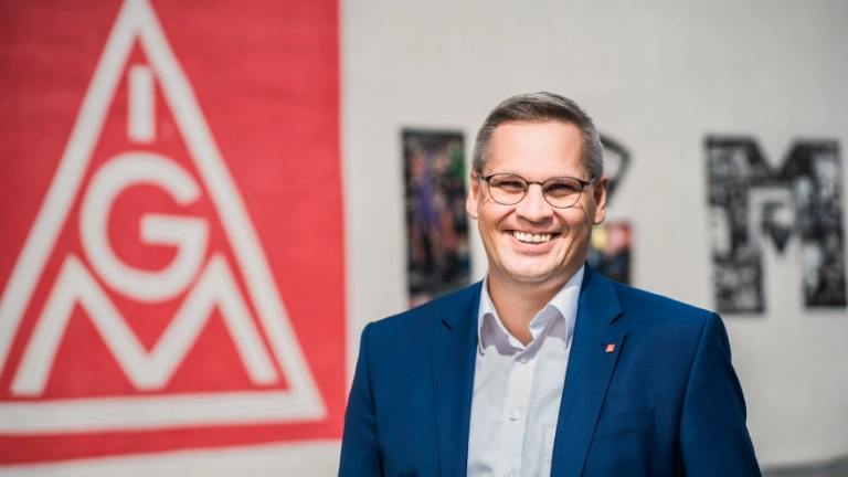 Thorsten Gröger, Leiter des IG Metall-Bezirks Niedersachsen und Sachsen-Anhalt