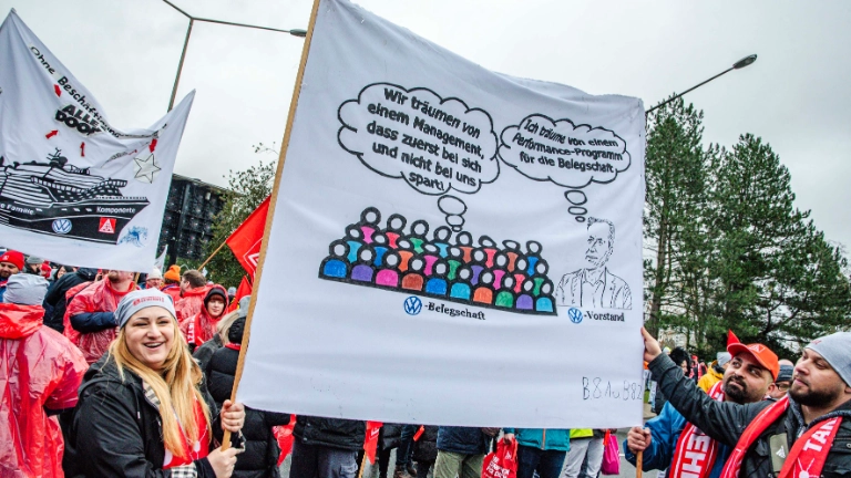 2024-12-09 Warnstreik VW