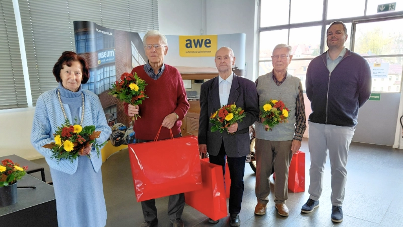 Margot Feustel, Friedrich Ruf, Lothar Riede, Kurt Buchholz Toni Bernheiden