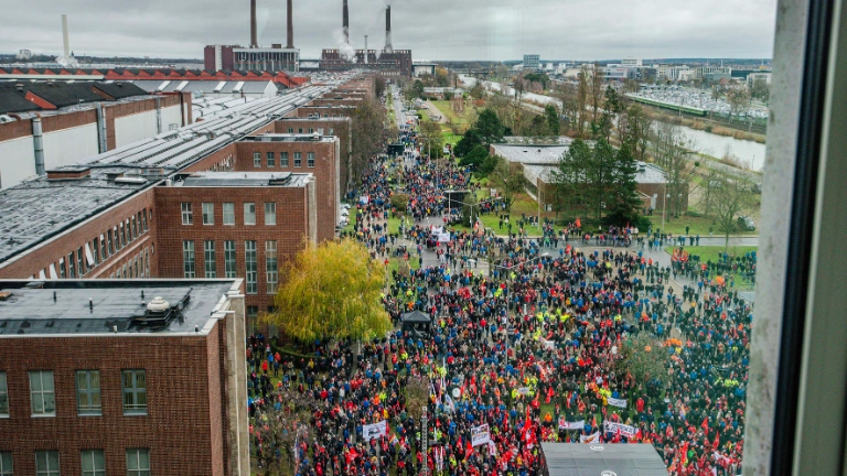 2024-12-09 Warnstreik VW