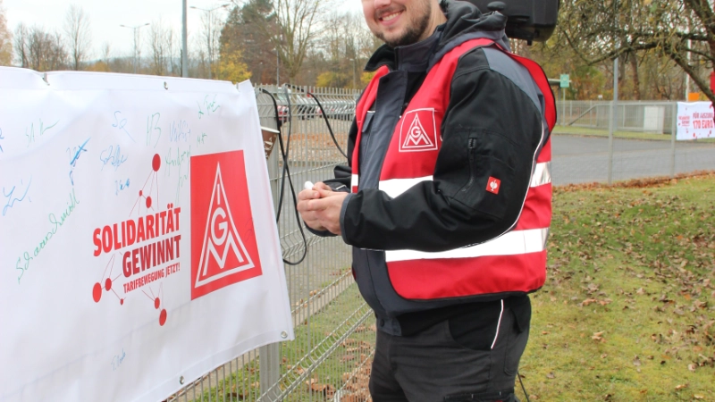 Unterschriften Banner