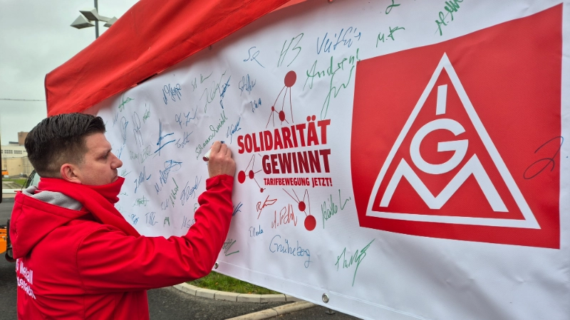 Unterschriften Banner