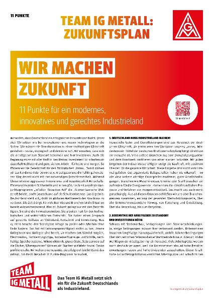 11 Punkte Plan