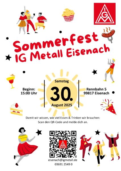 Einladung Sommerfest 2025